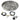 25" Round Stainless Steel Drop-In Pan with Spark Ignition Kit (18" Ring) - Natural Gas