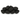 Matte Black Lite Stone Cobble - 12 Stone Set