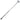 18" Polished Chrome Universal Gas Key