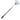 8" Polished Chrome Universal Gas Key