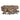 Formation Creation Country Oak Ceramic Gas Fire Pit Logs – 9 Piece Set