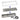 48" x 14" Rectangular Stainless Steel Drop-in Fire Pit Pan With Electric Ignition System kit,