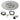 30" Round Stainless Steel Flat Pan with Spark Ignition Kit (18" Ring) - Natural Gas