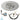 36" Round Stainless Steel Flat Pan with AWEIS System (18" Ring) - Whole House Propane