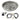 19" Round Stainless Steel Drop-In Pan with Spark Ignition Kit (12" Ring) - Propane