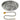 25" Round Stainless Steel Drop-In Pan w/Match Light Kit - Natural Gas