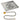 30" Square Stainless Steel Drop-In Pan with Match Light Kit (18" Fire Pit Ring) - Natural Gas