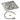 24" Square Stainless Steel Drop-In Pan with Match Light Kit (18" Fire Pit Ring) - Propane